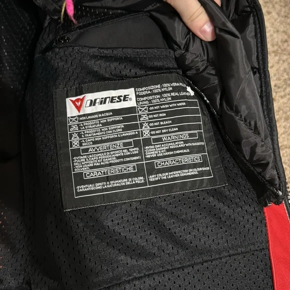 Dainese 100% Leather Heavy Duty Moto Jacket
